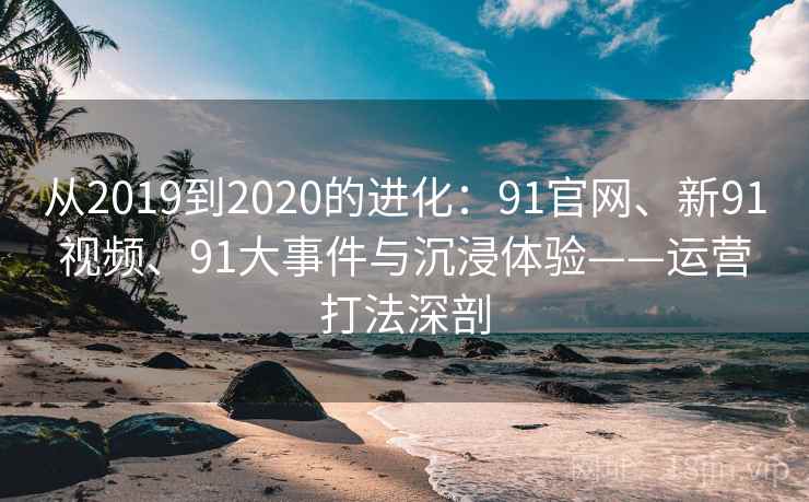 从2019到2020的进化：91官网、新91视频、91大事件与沉浸体验——运营打法深剖