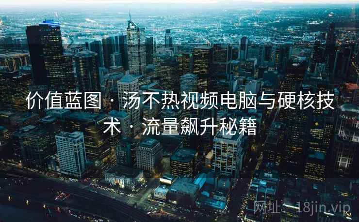 价值蓝图 · 汤不热视频电脑与硬核技术 · 流量飙升秘籍