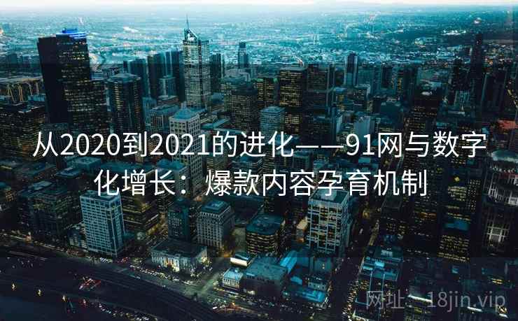 从2020到2021的进化——91网与数字化增长：爆款内容孕育机制